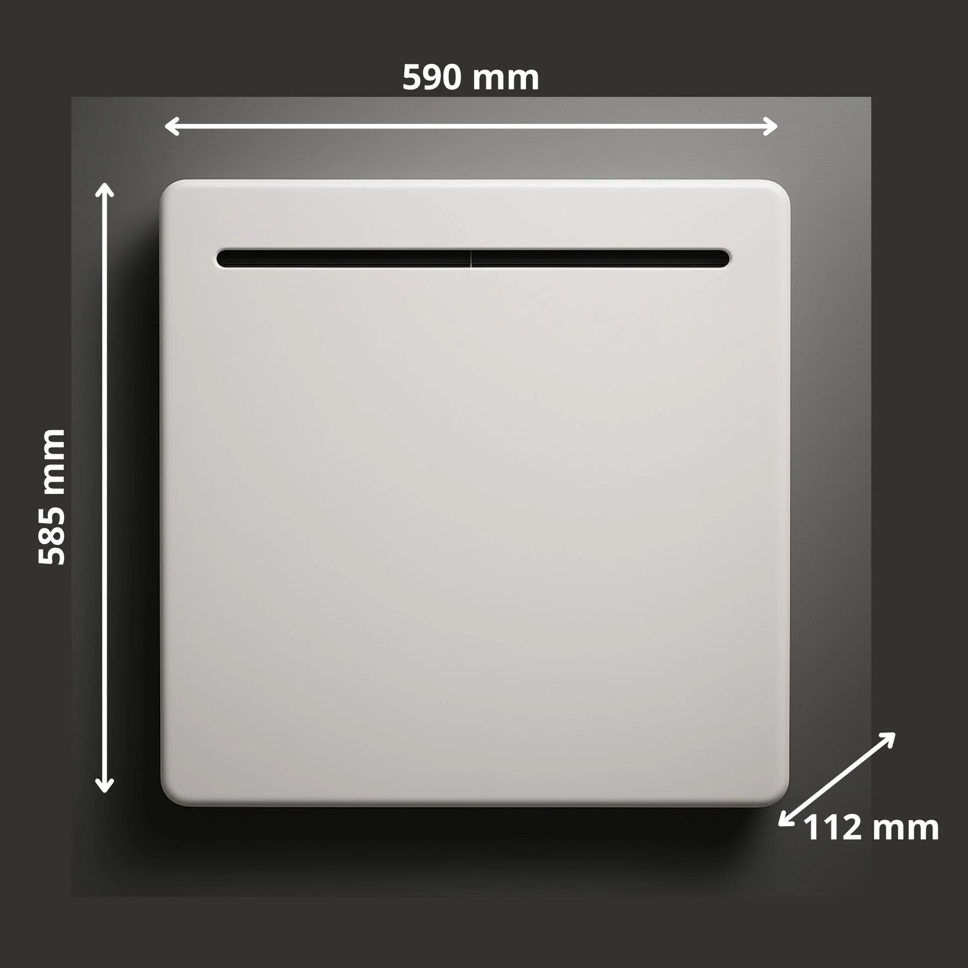 Radiateur céramique PREMIUM 1000 watts - RadiateuEco
